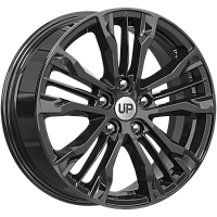 Литые диски Up106 (КС991) 7.000xR17 5x114.3 DIA67.1 ET48 New Black для Mazda 6
