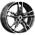 Солар (КС875) 7.000xR17 4x100 DIA67.1 ET38 алмаз черный SK