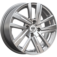 Литые диски Хант (КС1034) 6.000xR15 4x100 DIA60.1 ET40 дарк платинум