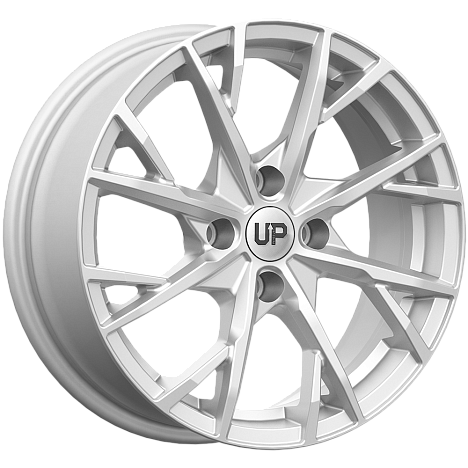 Up126 (КС1109) 6.500xR16 4x100 DIA67.1 ET35 Silver Classic