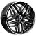 Колумб (КС1038) 7.000xR19 5x114.3 DIA66.1 ET40 алмаз черный Колумб (КС1038) 7.000xR19 5x114.3 DIA66.1 ET40 алмаз черный