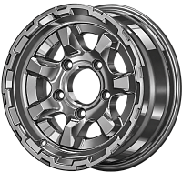 Литые диски Самур (КС1177) 7.000xR15 5x139.7 DIA98 ET30 дарк платинум