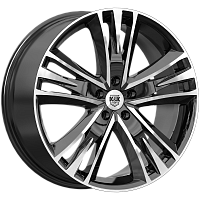 Литые диски Атлас (КС661М) 8.500xR20 5x112 DIA66.6 ET35 алмаз черный для BMW