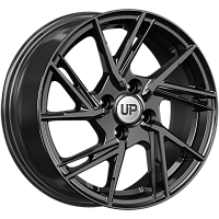 Литые диски Up115 (КС1033) 6.500xR15 4x100 DIA60.1 ET37 New Black для Dacia