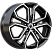 Пандора (КС466) 8.500xR19 5x114.3 DIA71.6 ET25 алмаз черный