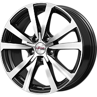 Литые диски Бэнкс (КС645) 7.000xR17 5x114.3 DIA66.1 ET40 Блэк Джек для Renault Fluence