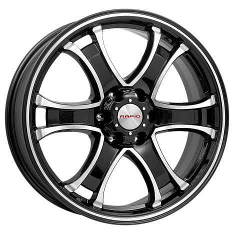 Балеар (КС727) 7.500xR18 6x114.3 DIA66.1 ET30 алмаз черный