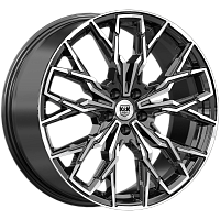 Литые диски Элерон (КС1168) 9.000xR20 5x114.3 DIA60.1 ET30 алмаз черный для Changan