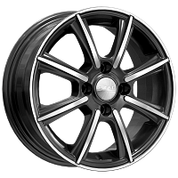 Литые диски МОНАКО (КЛ185) 5.500xR14 4x100 DIA56.6 ET49 алмаз для Daewoo Nexia