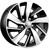 Литые диски КС741 (ZV 16_Soul) (КС741) 6.500xR16 5x114.3 DIA67.1 ET47 алмаз черный для FIAT Sedici