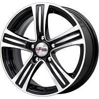 Литые диски S.U. (КС691) 6.000xR15 5x112 DIA66.6 ET43 Блэк Джек для SEAT