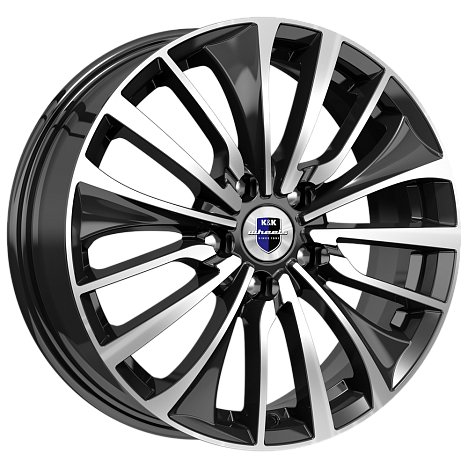 Flanker (КС1097) 6.500xR17 5x110 DIA65.1 ET39 алмаз черный