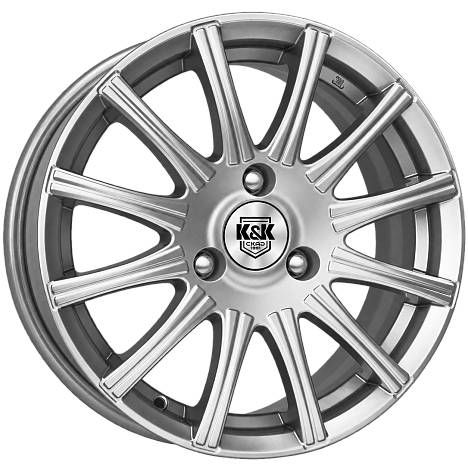 Сиеста (КС477) 5.000xR13 3x98 DIA60.2 ET35 дарк платинум