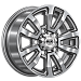 Алтай (без колпака) (КС1224) 7.000xR16 5x139.7 DIA98.2 ET35 дарк платинум