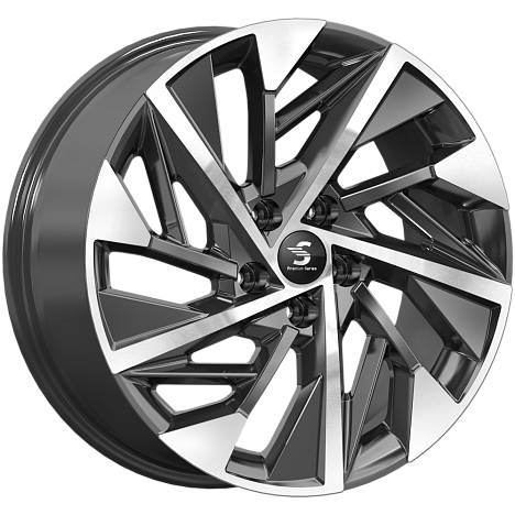 КР009 (18_Tucson_NX4) (КР009) 7.500xR18 5x114.3 DIA67.1 ET51 Diamond Black Gris