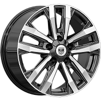 Литые диски Мичиган (КС1107) 8.000xR18 5x150 DIA110.1 ET56 алмаз черный