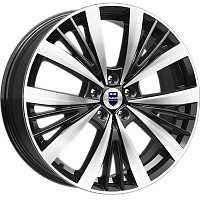 Литые диски Марвел (КС881) 7.500xR19 5x120 DIA67.1 ET40 алмаз черный SK для Opel Insignia