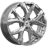 Литые диски Айона (КС1169) 6.500xR18 5x114.3 DIA67.1 ET38 дарк платинум для Toyota Ipsum