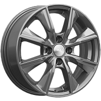 Литые диски ПОРТУ (КЛ321) 6.000xR15 4x100 DIA60.1 ET40 графит для Dacia Lodgy