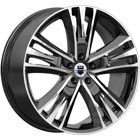 Атлас (КС661М) 8.500xR20 5x120 DIA66.1 ET40 алмаз черный Атлас (КС661М) 8.500xR20 5x120 DIA66.1 ET40 алмаз черный