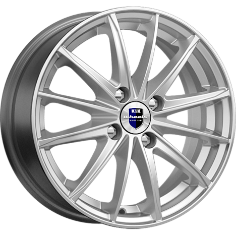Пойнт Бланк (КС884) 6.000xR15 4x100 DIA67.1 ET35 сильвер SK