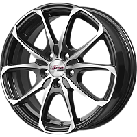 Литые диски Такеши (КС877) 6.000xR16 5x114.3 DIA67.1 ET40 Блэк Джек для Hyundai Avante