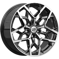 Литые диски Up110 (КС994) 7.500xR17 5x112 DIA66.6 ET38 New Diamond для SEAT