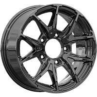 Литые диски Нокс (КС1202) 6.500xR16 5x139.7 DIA98.2 ET40 BK для Lada