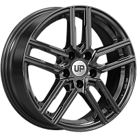 Литые диски Up113 (КС1018) 6.500xR16 5x114.3 DIA67.1 ET45 New Black для Toyota Gaia