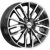 Литые диски Миконос (КС946) 6.000xR16 4x100 DIA60.1 ET45 Блэк Джек