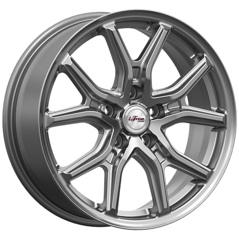 Страйк (КС1080) 6.500xR17 5x114.3 DIA66.6 ET37 Хай вэй