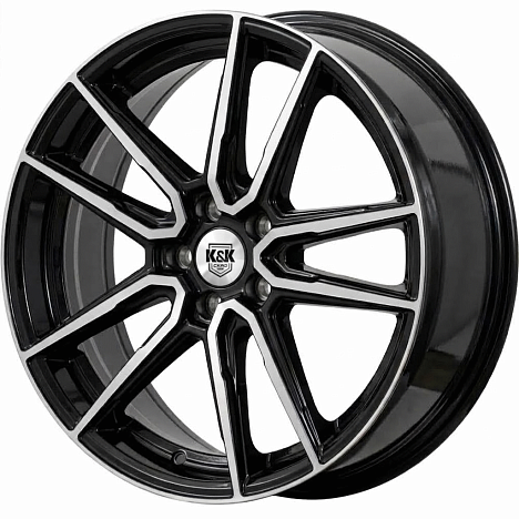 Эквант (КС1213) 7.000xR19 5x114.3 DIA60.1 ET42 алмаз черный