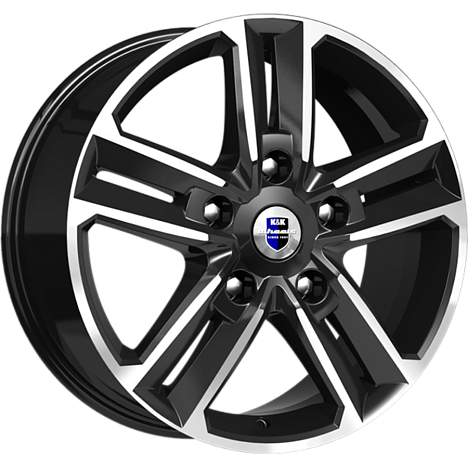 Backfire (КС763М) 8.000xR18 5x120 DIA67.1 ET45 алмаз черный