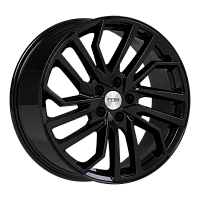 Литые диски R-line (КС1235) 7.500xR18 5x114.3 DIA67.1 ET33 BK для Citroen