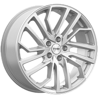 Литые диски R-line (КС1235) 7.500xR18 5x108 DIA67.1 ET46 сильвер для Citroen