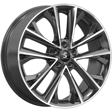 КР012 (18_Atlas Pro) (КР012) 7.000xR18 5x114.3 DIA60.1 ET45 Diamond Black Gris