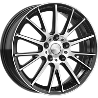 Литые диски ДУБАЙ (КЛ315) 6.500xR17 5x114.3 DIA66.6 ET37 алмаз для Haval Jolion
