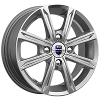 Литые диски Флэш (КС710) 5.000xR13 4x100 DIA67.1 ET45 дарк платинум Литые диски Флэш (КС710) 5.000xR13 4x100 DIA67.1 ET45 дарк платинум