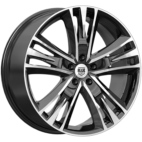 Атлас (КС661М) 8.500xR20 5x127 DIA71.6 ET45 алмаз черный