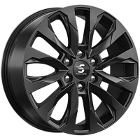 Литые диски КР007 (20_Land Cruiser 300) (КР007) 8.000xR20 6x139.7 DIA95.1 ET60 Fury black для Lexus Lx